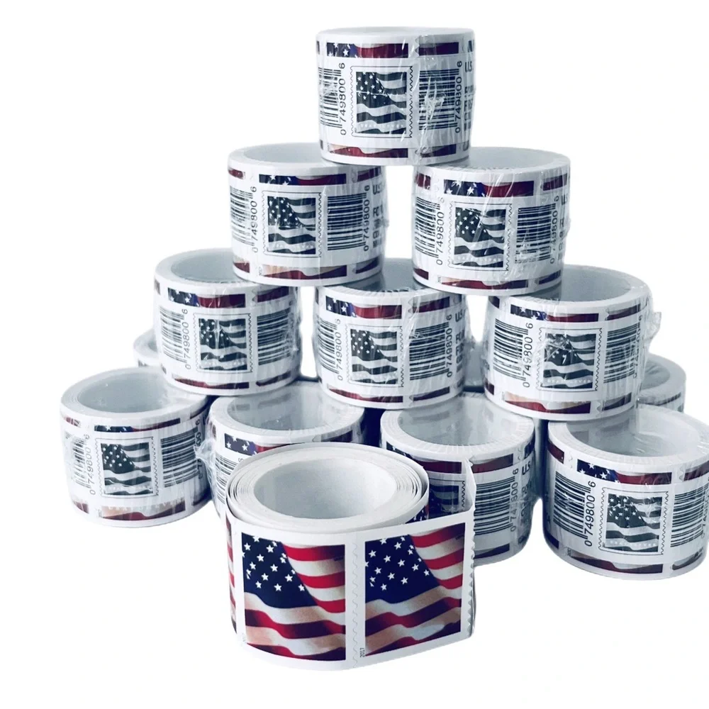 USPS 2017 National Flag Permanent Commemorative Stamps (500 pieces)
